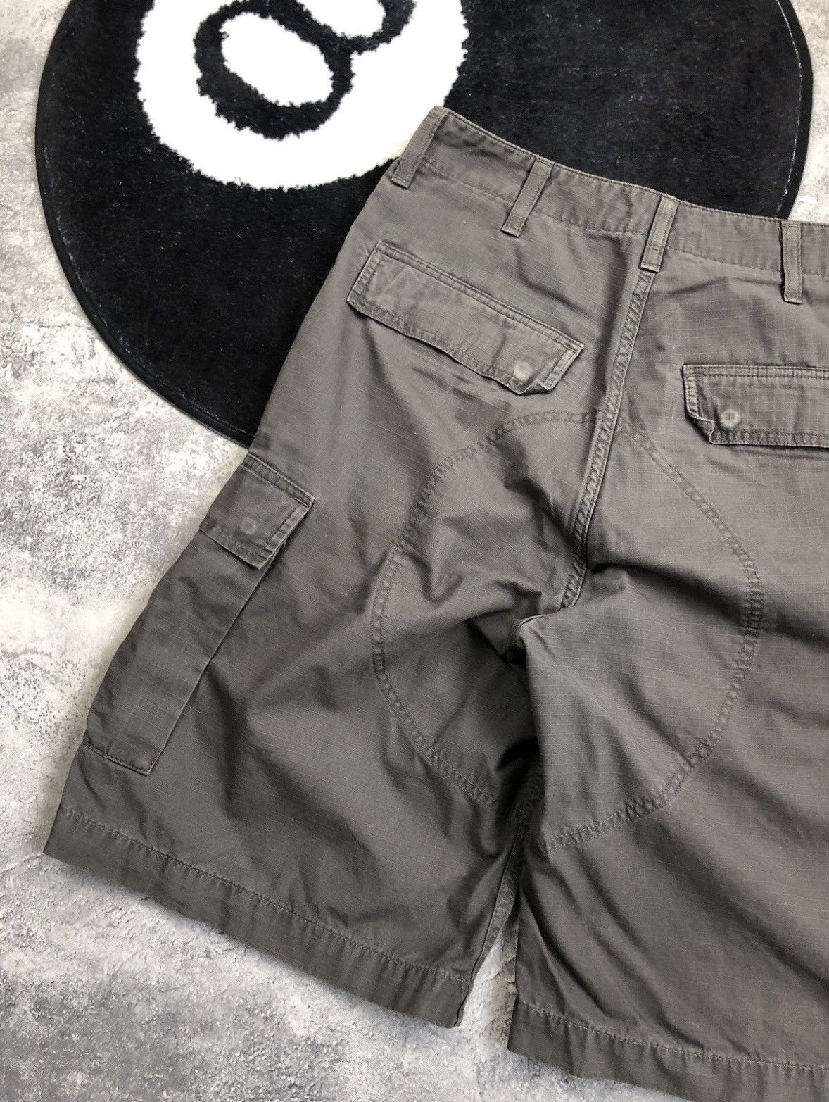 Carhartt CARHARTT Vintage Streetwear Cargo Shorts Mini Logo Hype Size US 29 - 8 Thumbnail