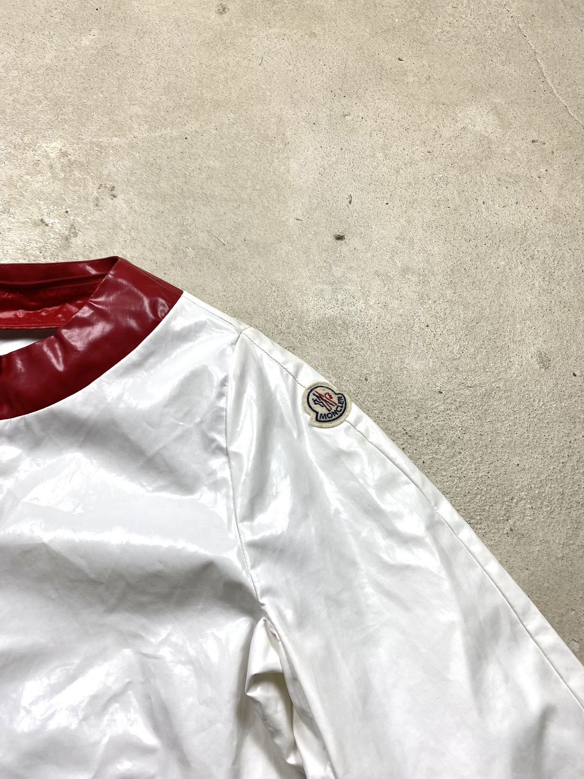 Other Very Rare! Vintage Moncler Rain Jacket Polyurethan Size S / US 4 / IT 40 - 7 Thumbnail
