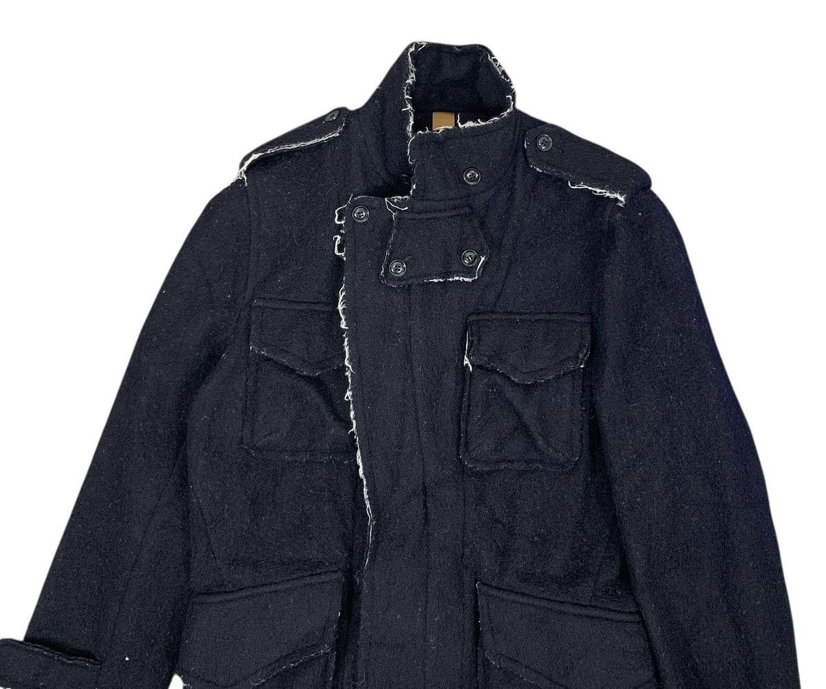 Japanese Brand Vintage Japanese Fabric KYS Diconstructed Wool Jacket Size US L / EU 52-54 / 3 - 4 Thumbnail