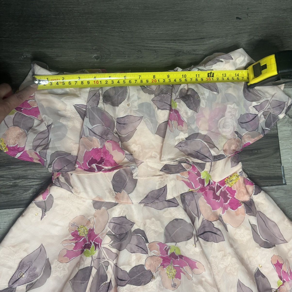 Lulus Lulus Perfect Paradise Strapless Jacquard Mini Dress Size S Size S / US 4 / IT 40 - 7 Thumbnail
