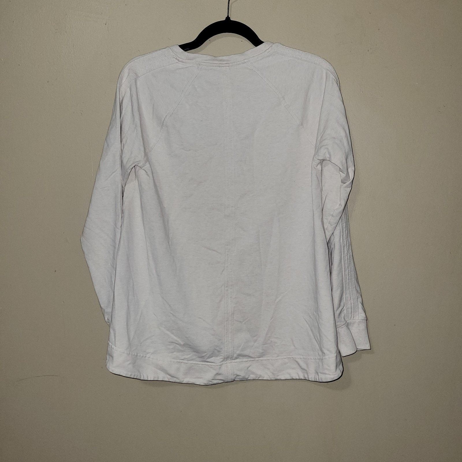 Athleta Athleta Sweatshirt Crew Neck Women’s Small White Ivory Cream Size S / US 4 / IT 40 - 7 Thumbnail