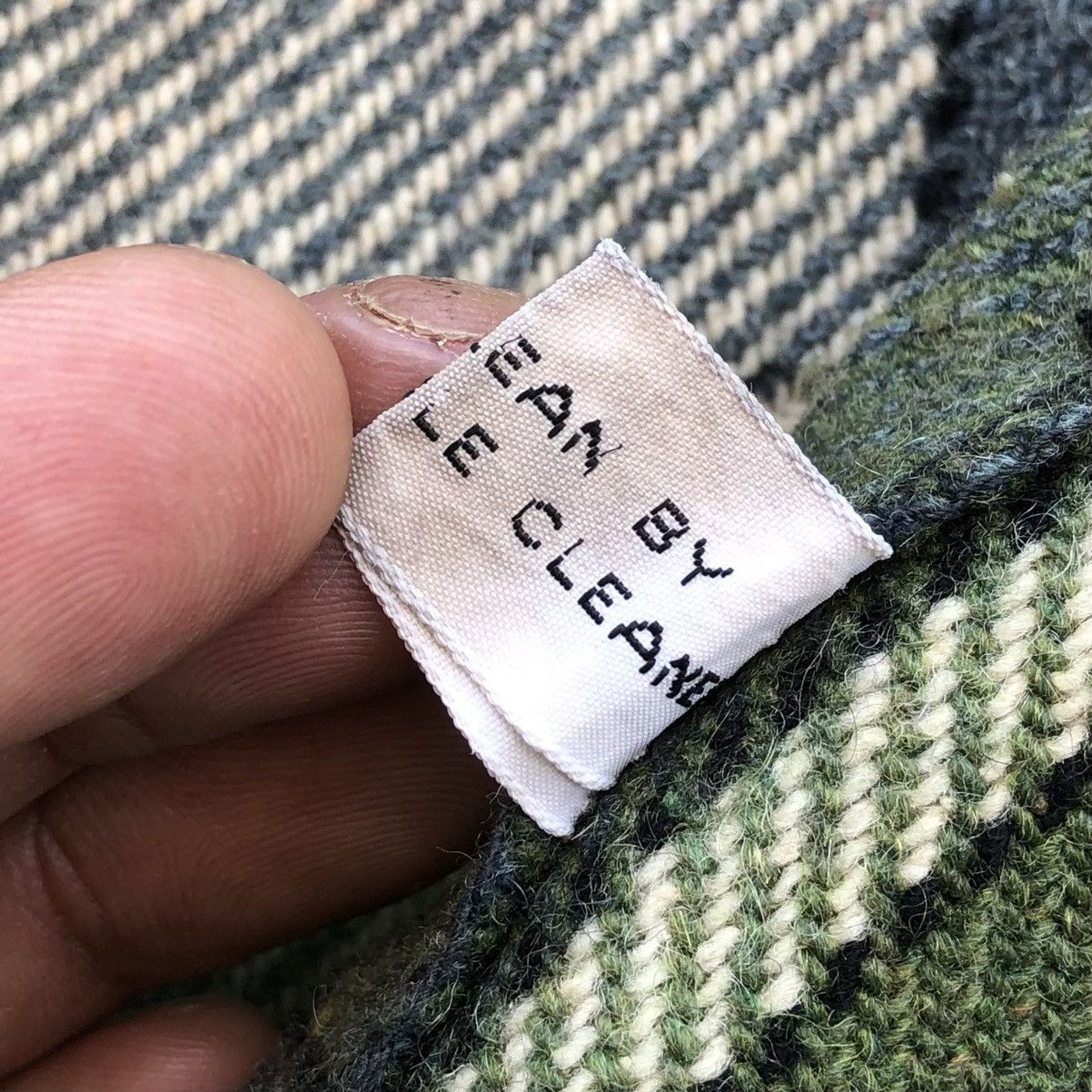 JCPenney Vintage 60s-70s JcPennys Towncraft Melton Wool Heavy Flannel Size US S / EU 44-46 / 1 - 12 Thumbnail