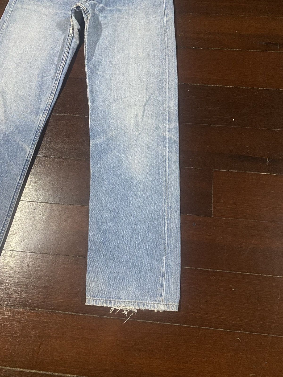 Levi's Vintage early 80s 522 Levis 501 Dirty washed Faded rework Size US 31 - 5 Thumbnail