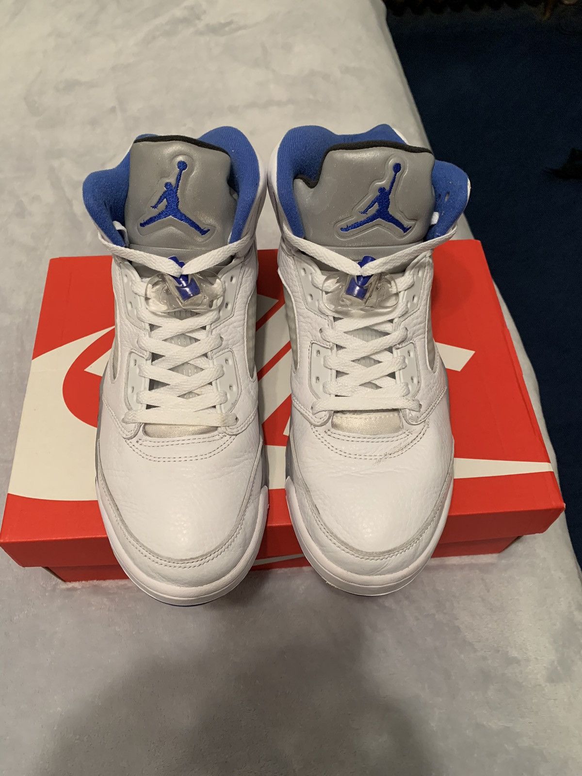 Jordan Brand Jordan 5 Retro Stealth 2.0 2021 Size 9.5 Size US 9.5 / EU 42-43 - 2 Thumbnail