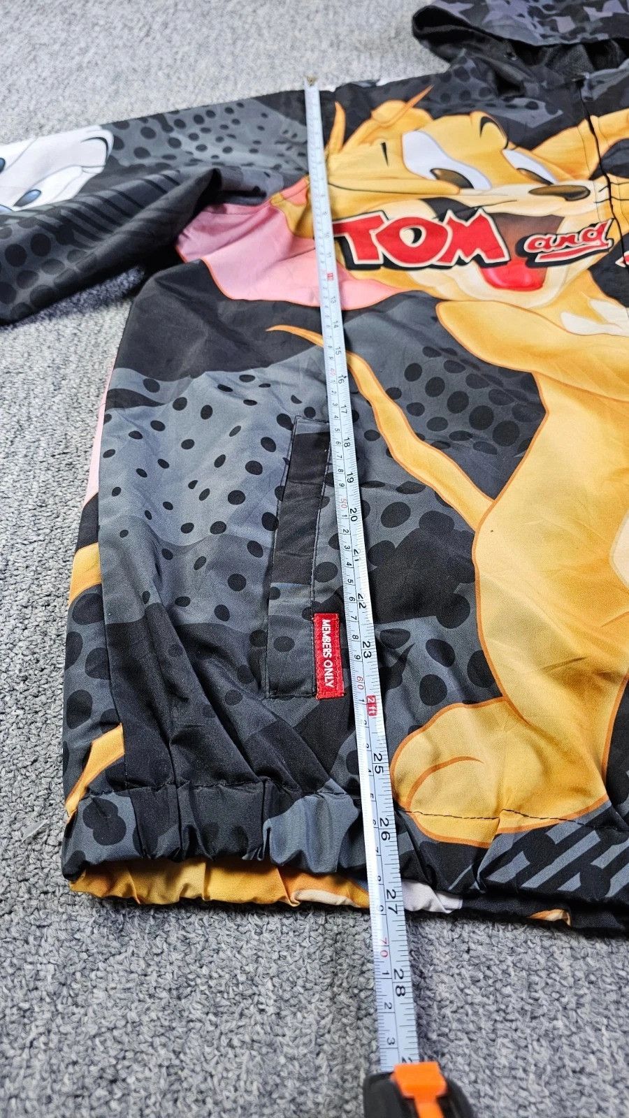 Members Only Members Only Tom & Jerry Jacket XL AOP 90s Y2K Retro Size US L / EU 52-54 / 3 - 18 Thumbnail