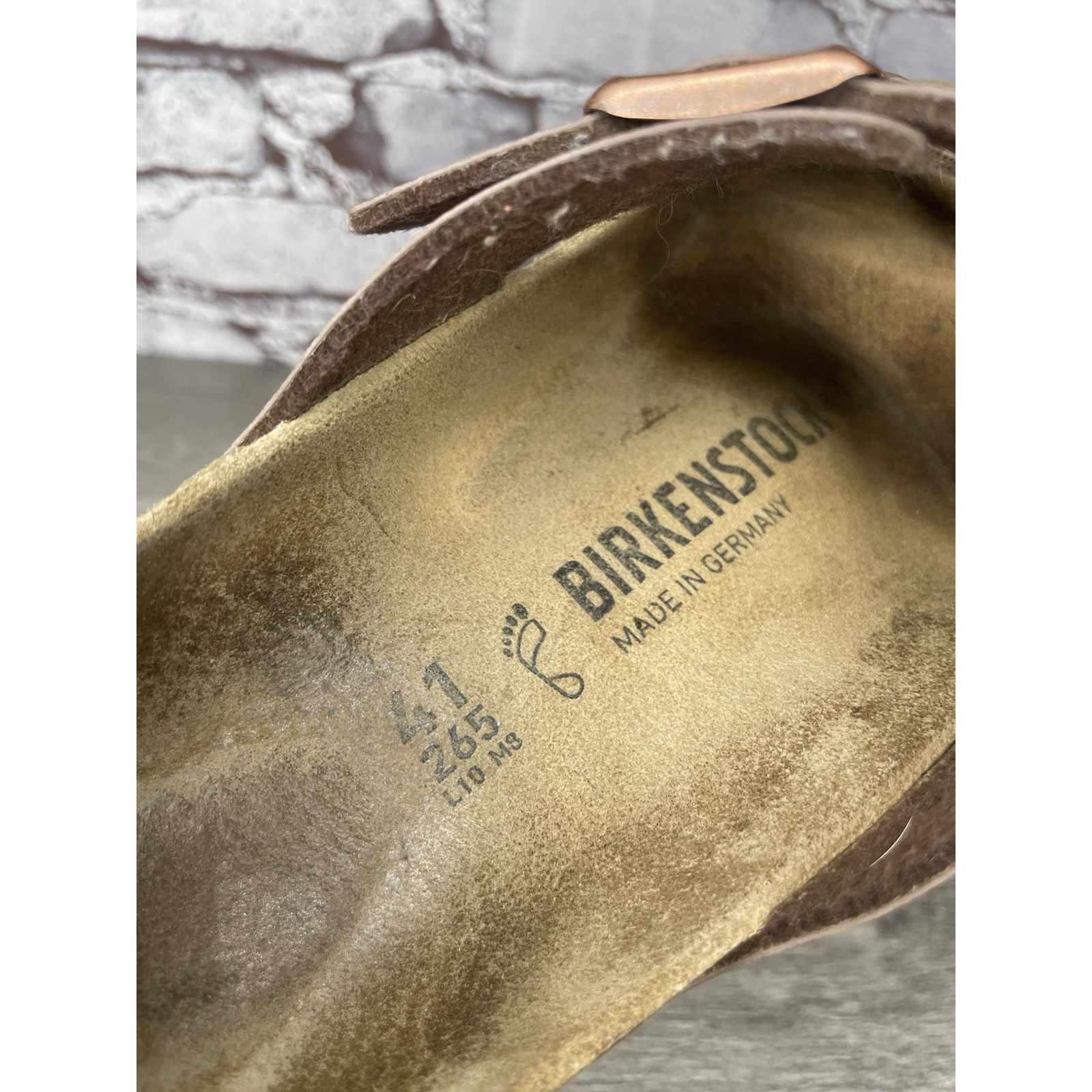 Birkenstock Birkenstock Mayari Mocha Brown Leather Strap Sandals Women’s Size US 10 / IT 40 - 10 Thumbnail