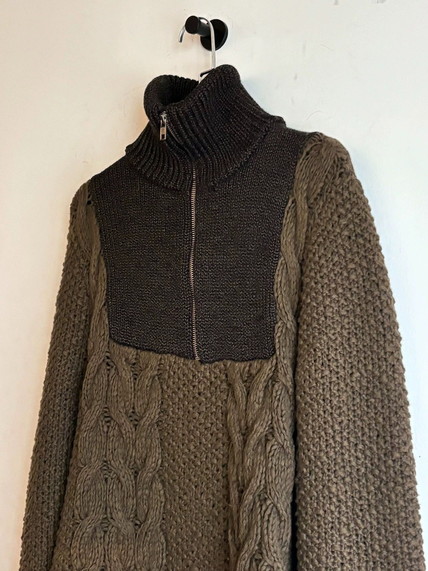 Maison Margiela MM 2011 A/W Color Block Turtleneck Sweater M Size US M / EU 48-50 / 2 - 3 Thumbnail