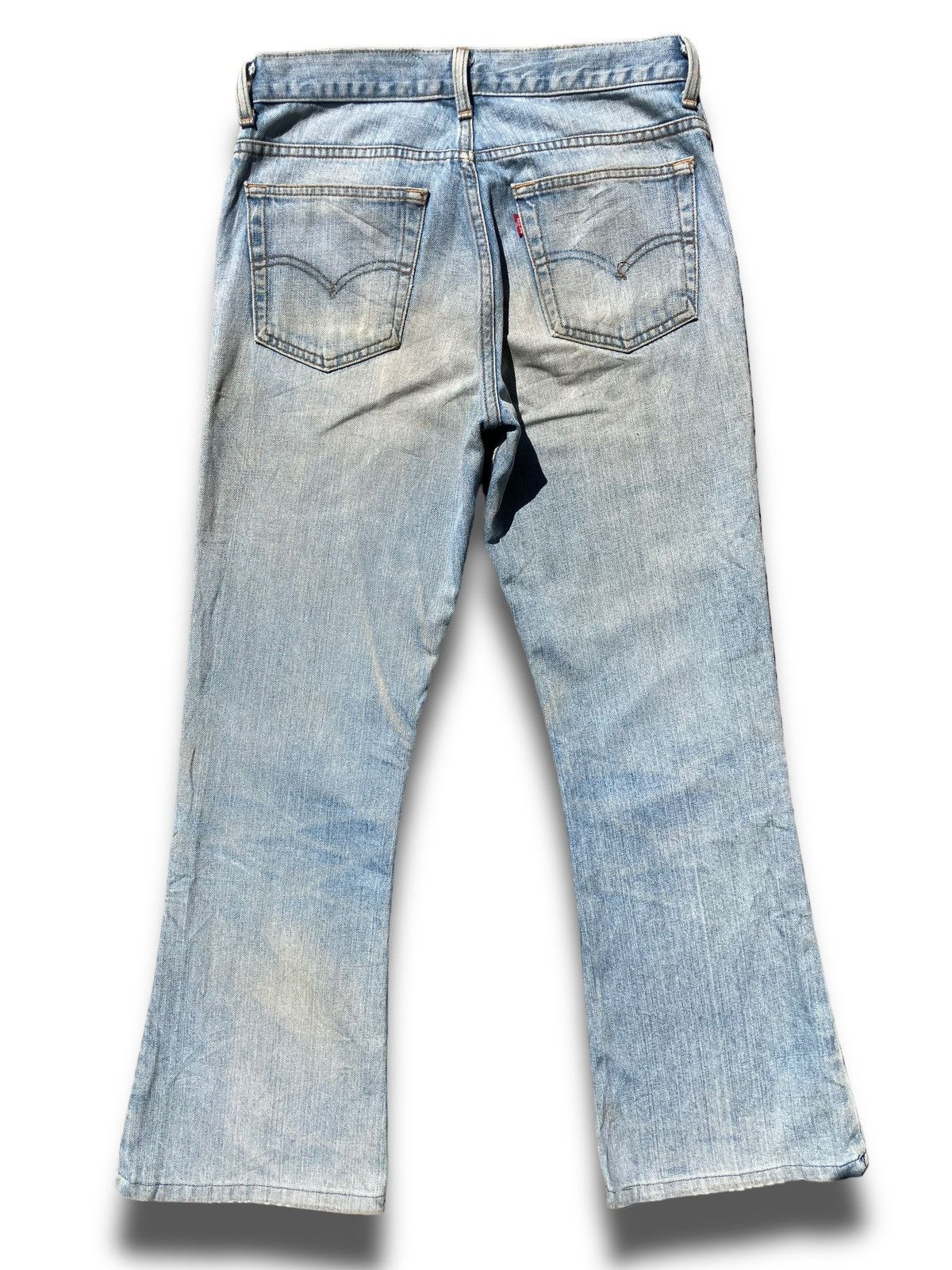 Levi's × Levi's Vintage Clothing Vintage Y2K Levis Flared Denims Size US 30 / EU 46 - 8 Thumbnail