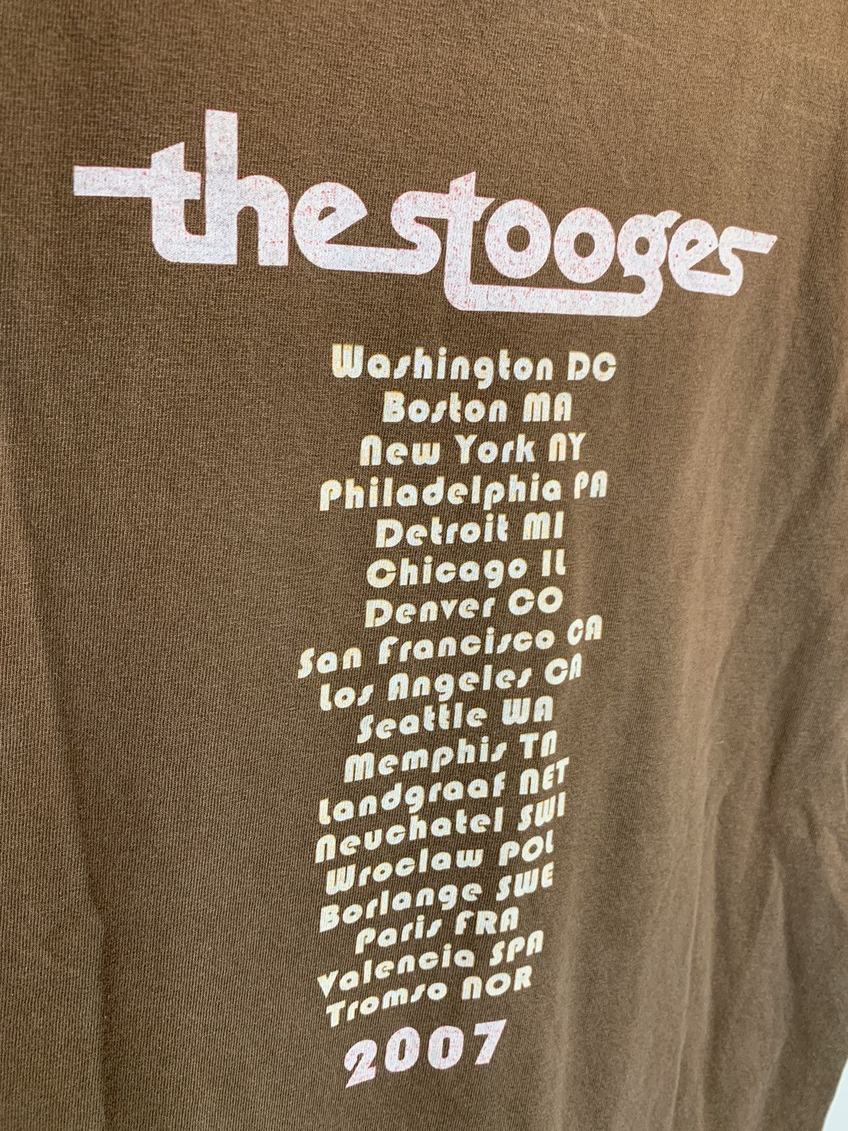 Band Tees RARE* Vintage Iggy Pop & The Stooges Funhouse Tour Art Shirt Size US S / EU 44-46 / 1 - 10 Thumbnail