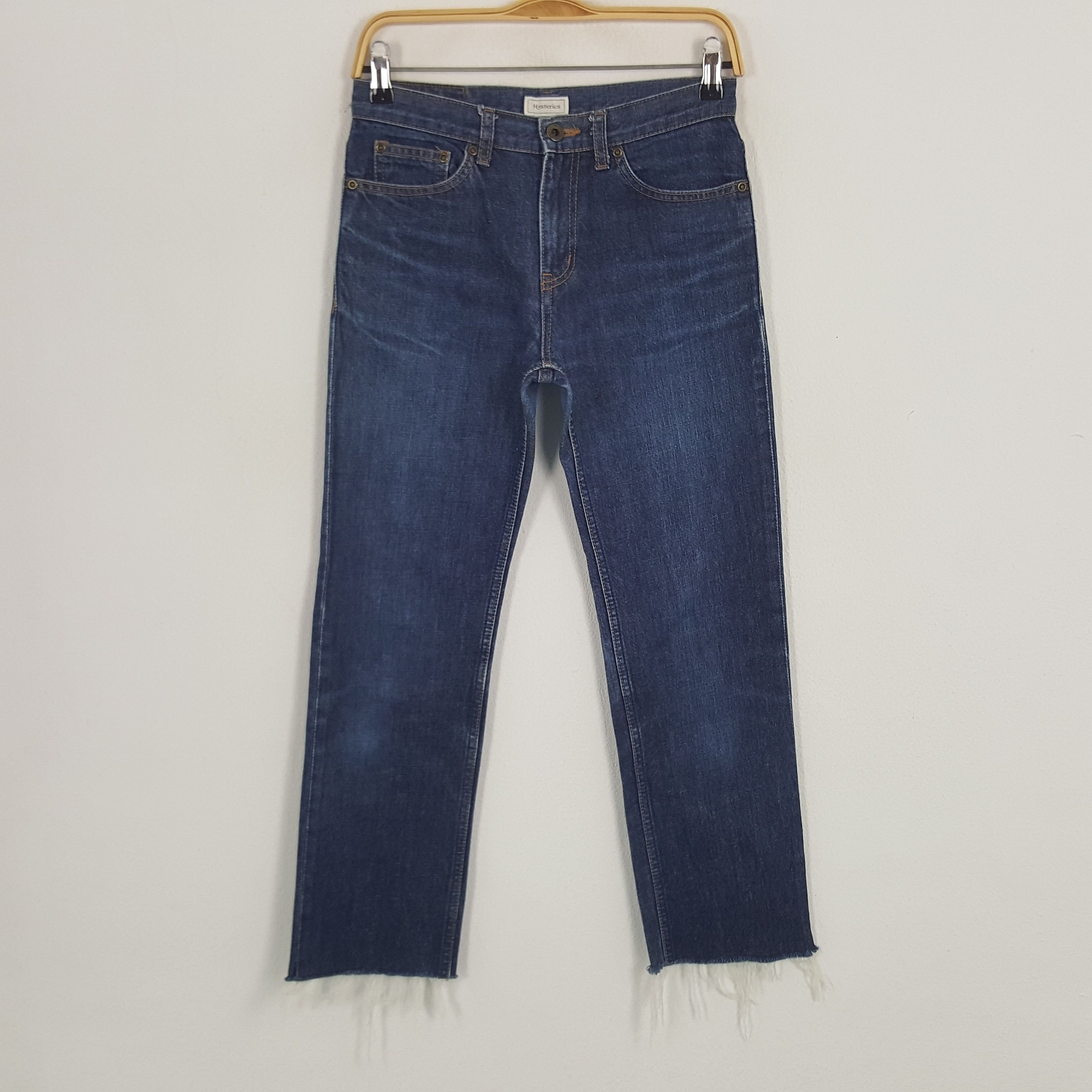 Hysteric Glamour × Japanese Brand × Vintage Vintage Hysteric Glamour Custom Art Denim Jeans Size US 27 - 4 Thumbnail