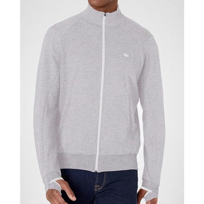 Lacoste Lacoste Men's Ls Full Zip Active Double Face Sweatshirt 2XL Size US XXL / EU 58 / 5 - 1 Thumbnail