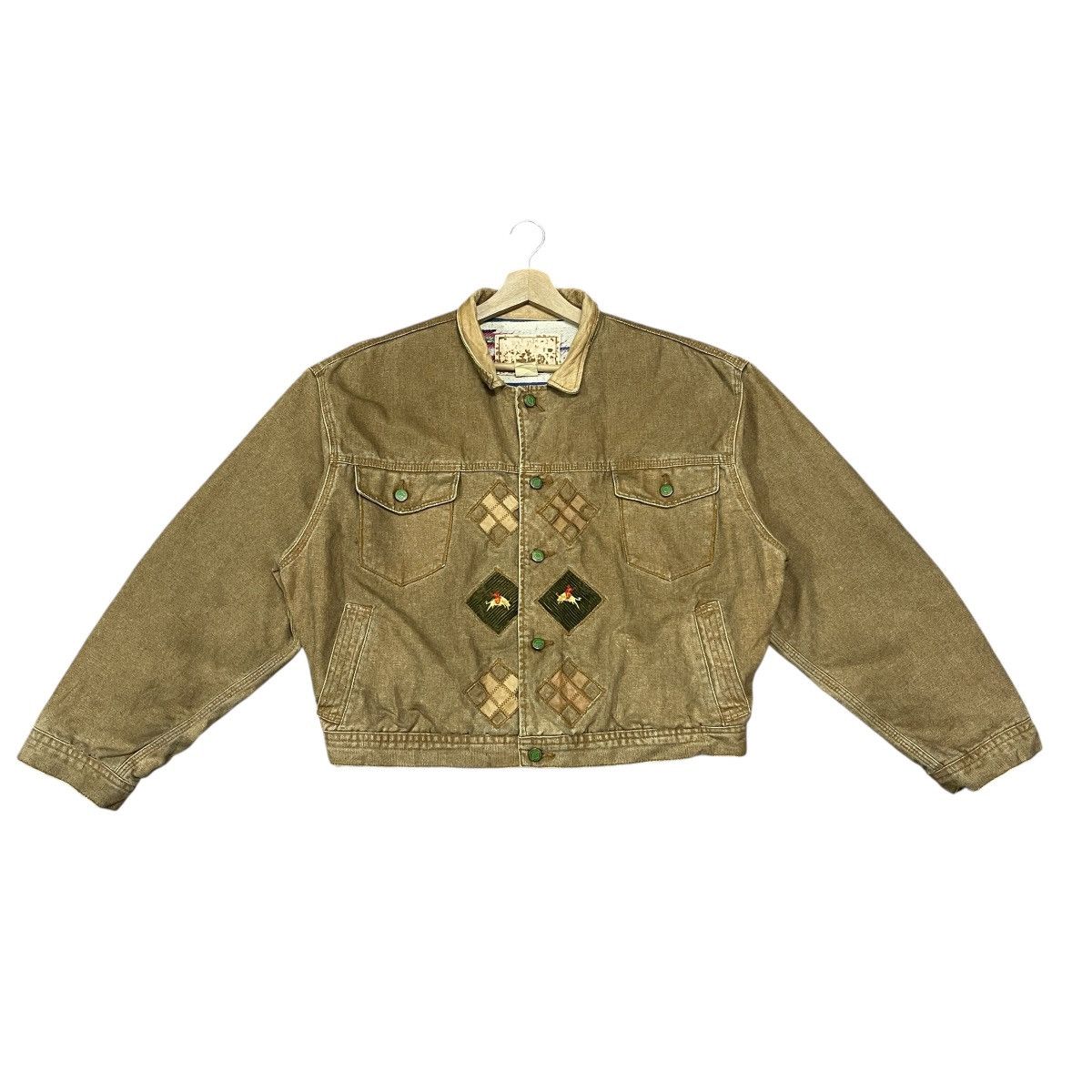 Vintage Vintage Cimarron Embroidered Denim Jacket Southwestern Style Size US L / EU 52-54 / 3 - 1 Thumbnail