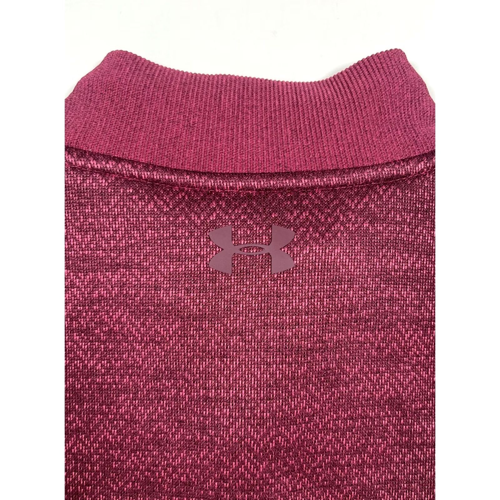 Under Armour Under Armour Sweater Mens Large Red ColdGear Storm Fleece Quarter Zip Pullover Size US L / EU 52-54 / 3 - 6 Thumbnail