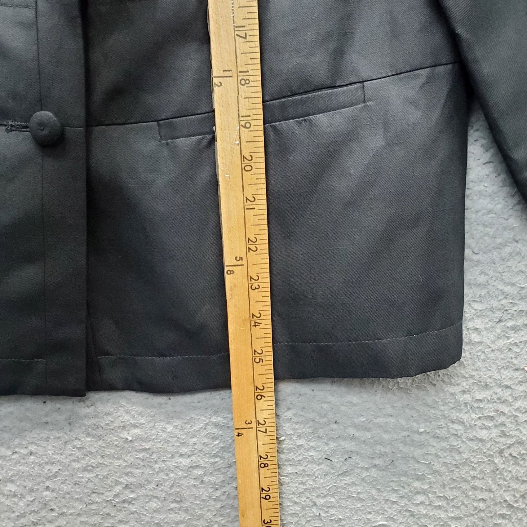 Vintage Sigrid Olsen Jacket Womens Size 14 Black Lined Long Sleeve Button Front Size XL / US 12-14 / IT 48-50 - 3 Thumbnail