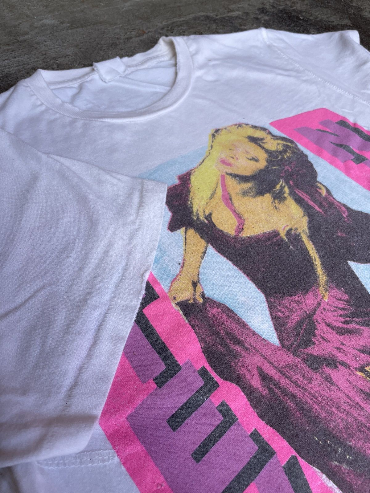 Band Tees × Vintage Vintage 1990s Steve Nicks Fleetwood Mac Whole Lot Of Trouble Size US L / EU 52-54 / 3 - 3 Thumbnail