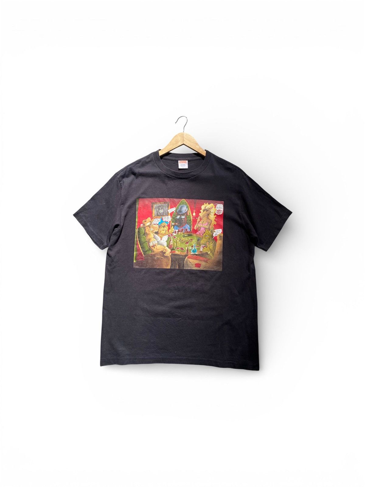 Supreme Supreme/Joe Cool Poker Doggs Tee Size US L / EU 52-54 / 3 - 2 Thumbnail