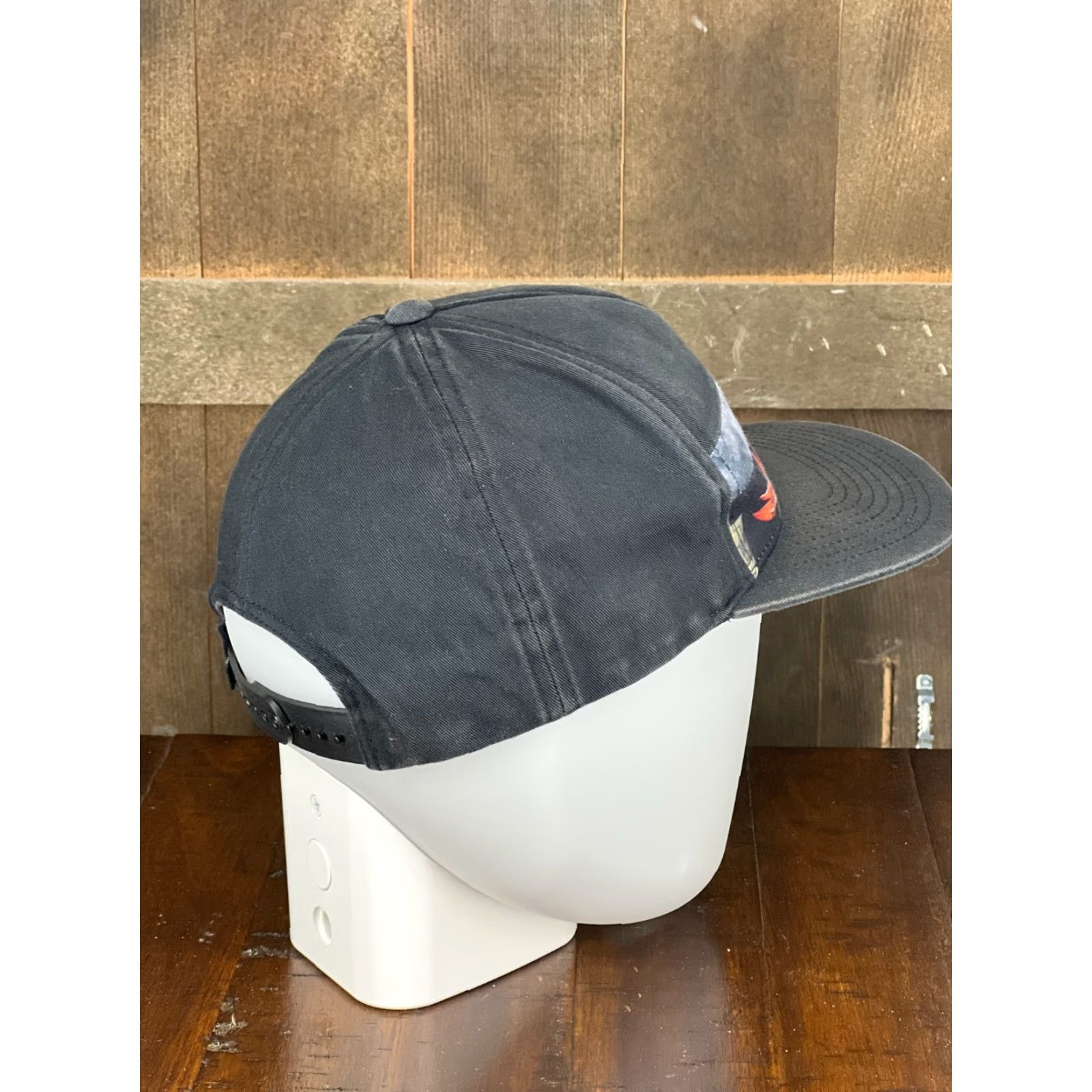 Billabong Billabong Hat Cap Snap Back Adult Black Floral Bird Of Paradise Hawaiian Beach A Size ONE SIZE - 4 Thumbnail