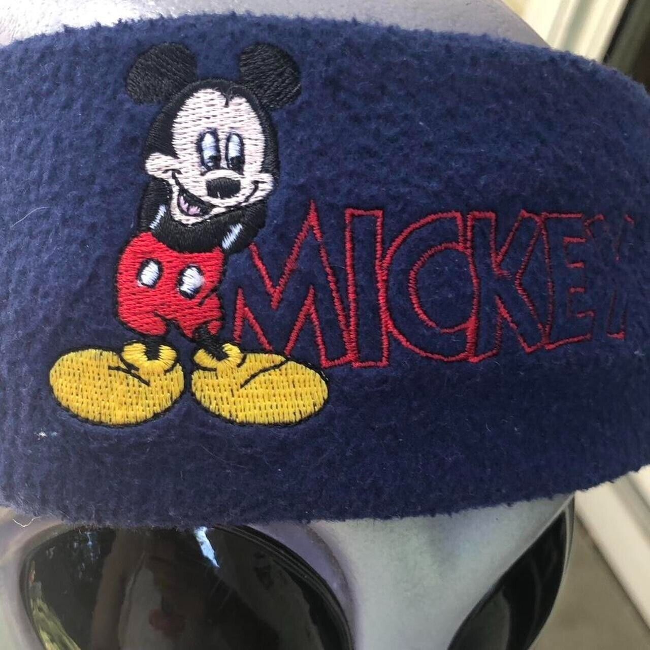 Disney Vintage 90s Mickey Mouse Headband Embroidered Disney Size ONE SIZE - 2 Thumbnail
