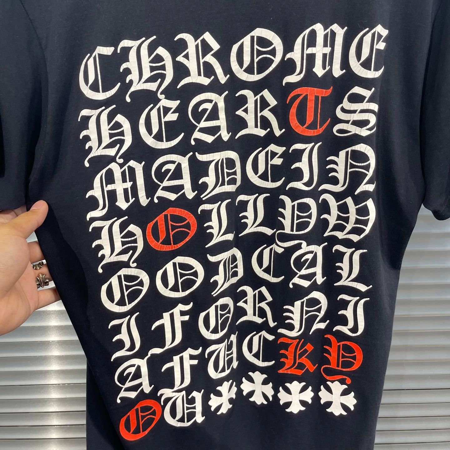 Chrome Hearts Chrome Hearts Tokyo Ltd Sanskrit Print Tee M 95Nw Flw Size M / US 6-8 / IT 42-44 - 6 Thumbnail