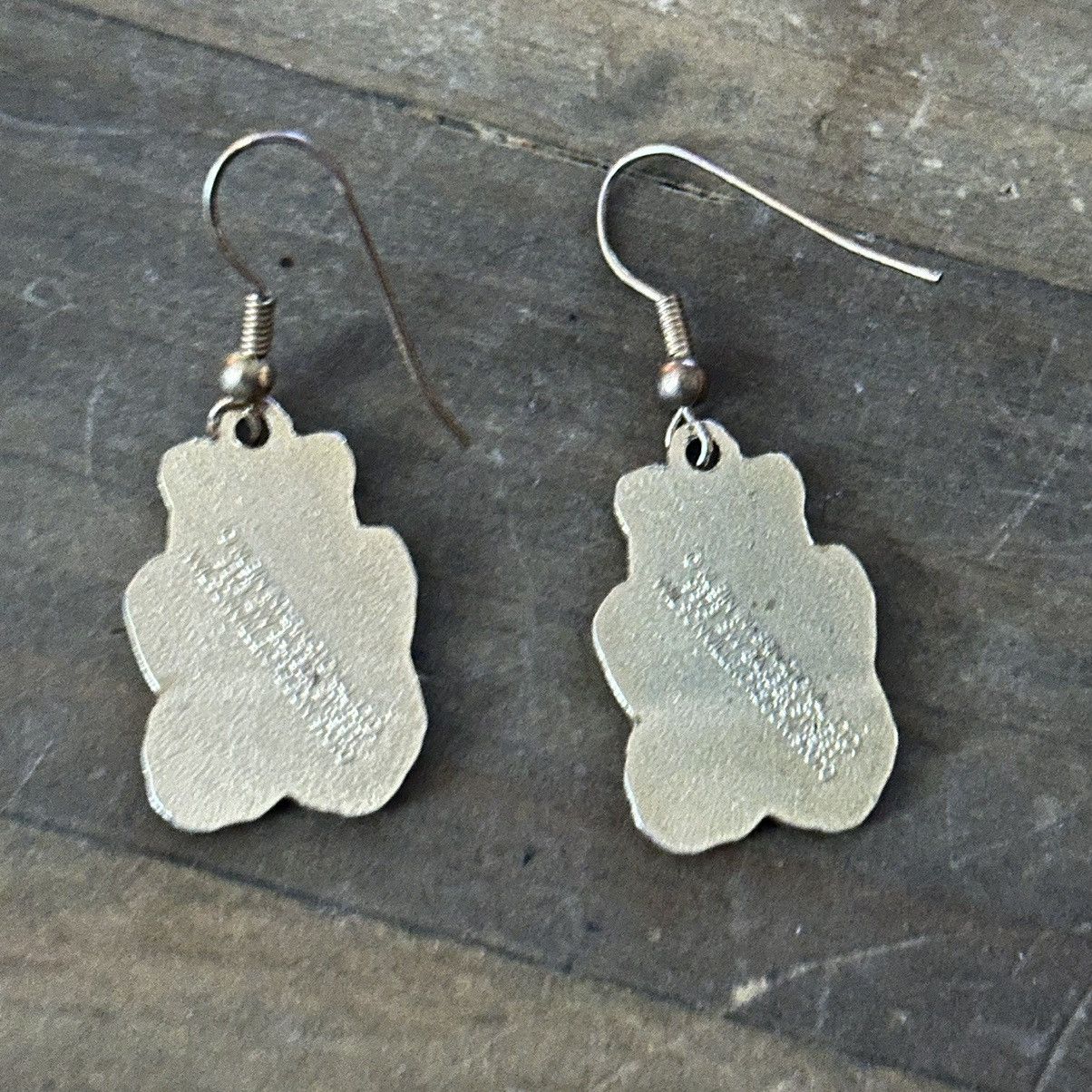 Other I Love You Teddy Bear dangle hook earrings Size ONE SIZE - 4 Thumbnail