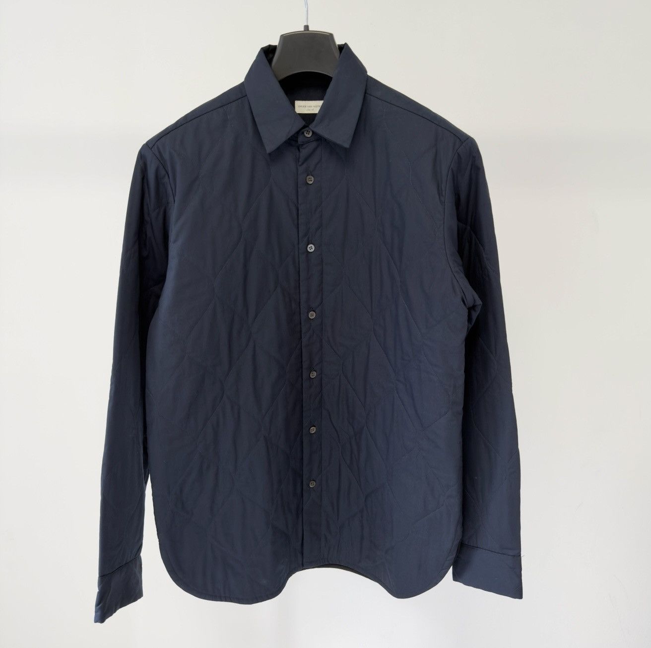 Dries Van Noten Padded Quilt Stitch Overshirt Size US M / EU 48-50 / 2 - 1 Thumbnail