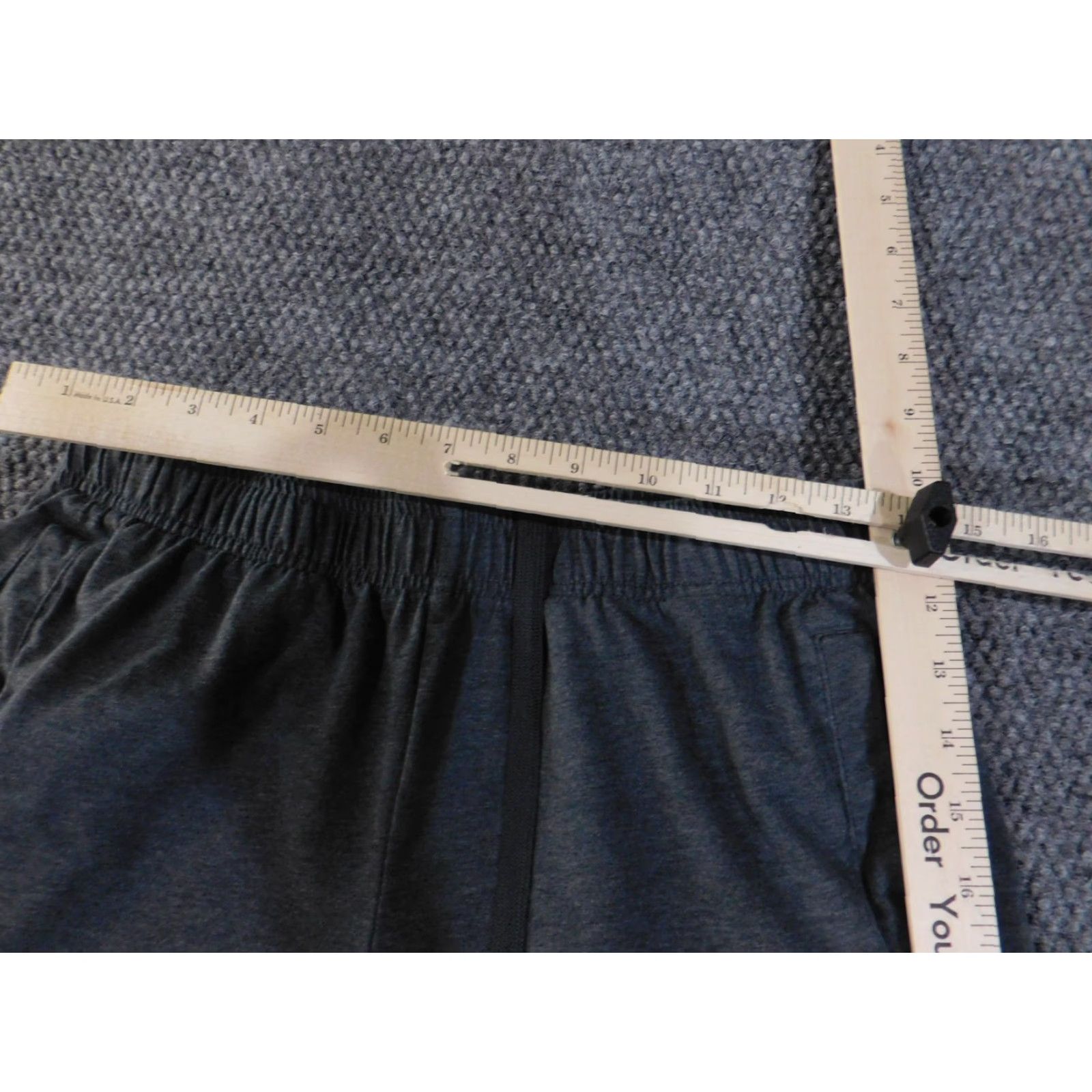 Adidas Adidas Pants Mens Medium Gray Joggers Athletic Casual Spell Out Logo Sweatpants Size US 31 - 6 Thumbnail