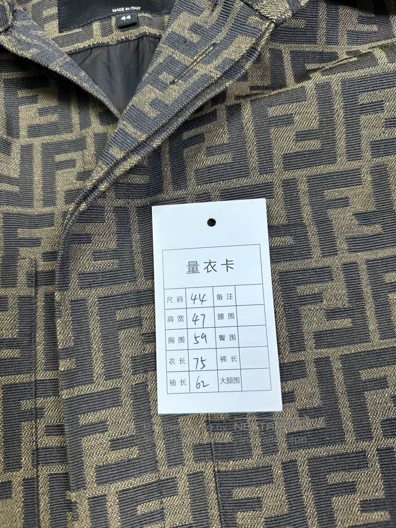 Fendi Fendi Monogram Double F Collar Jacket Size M / US 6-8 / IT 42-44 - 6 Thumbnail