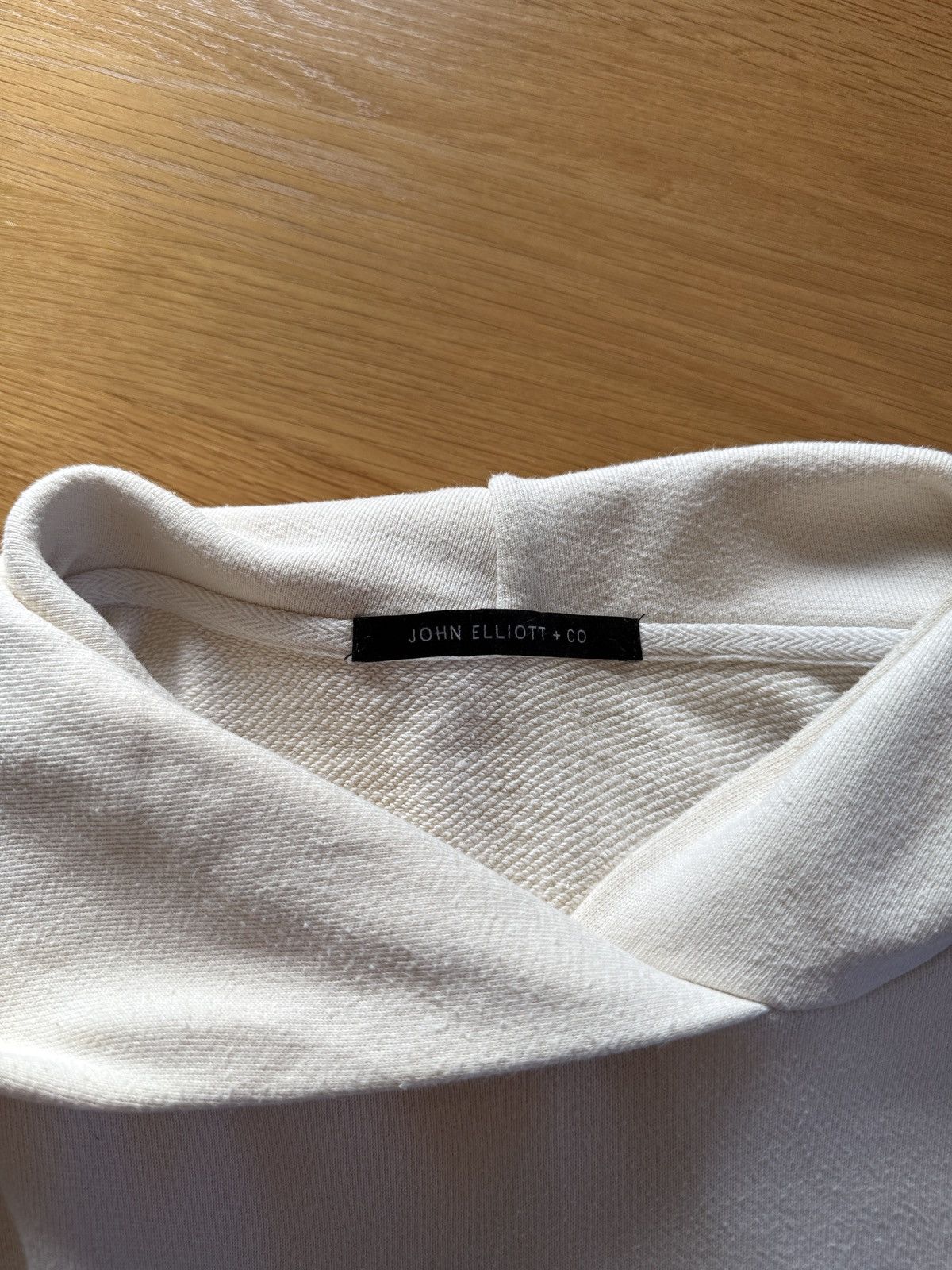 John Elliott John Elliott Villain Hoodie (Sand) Size US L / EU 52-54 / 3 - 4 Thumbnail