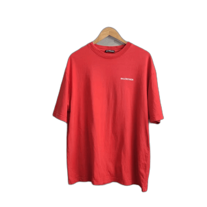 Balenciaga Balenciaga Red Short Sleeve Shirt Size M-2505 Size US M / EU 48-50 / 2 - 1 Thumbnail