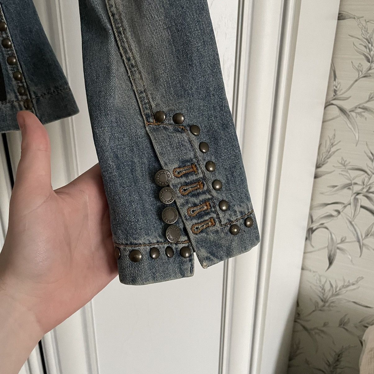 Dolce & Gabbana Vintage Avant-Garde Dolce & Gabbana Mainline Denim Jacket Size XS / US 0-2 / IT 36-38 - 9 Thumbnail