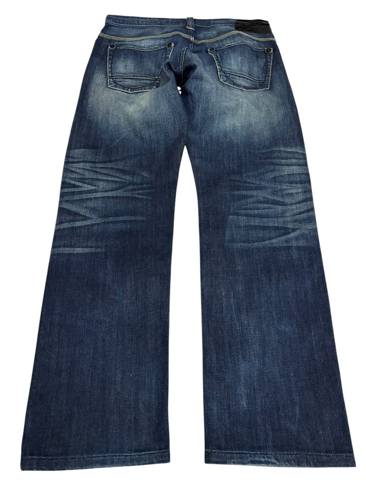 Japanese Brand × Seditionaries × Vintage Vintage Rush Hour Faded Blue Indigo Japan Jeans Size US 32 / EU 48 - 2 Thumbnail