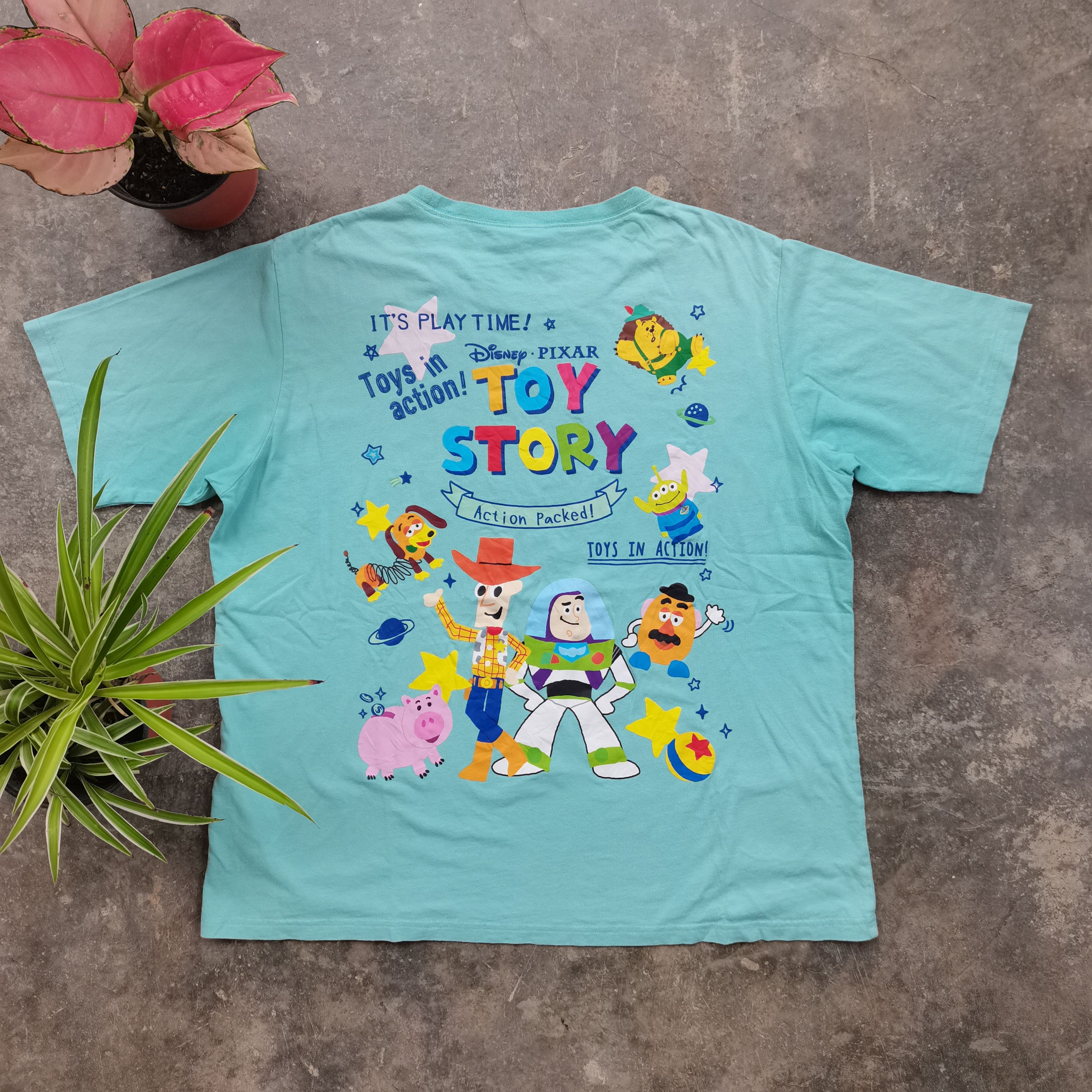 Disney × Vintage Vintage Toy In Action TOY STORY Tee Size US XL / EU 56 / 4 - 4 Thumbnail