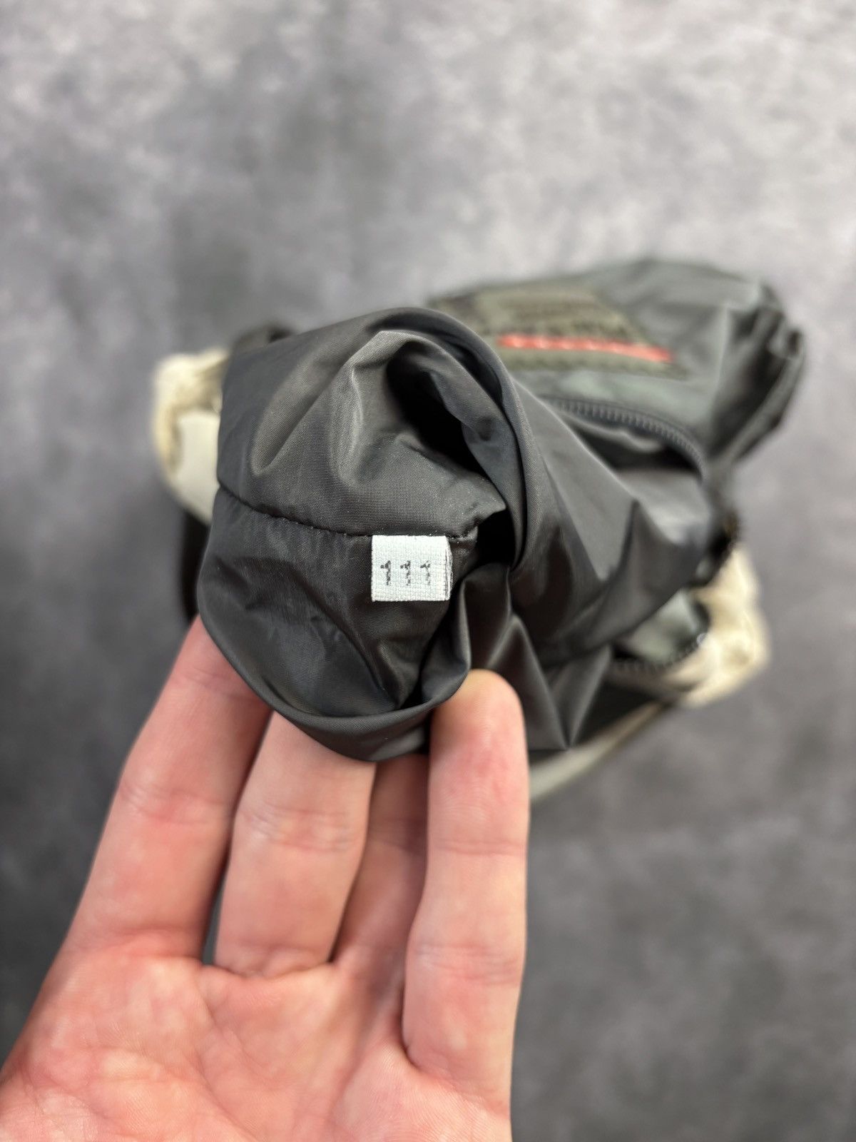 Prada Vintage Prada Sport Bag Nylon Tote S/S 1999 2000s Purse Mini Size ONE SIZE - 9 Thumbnail