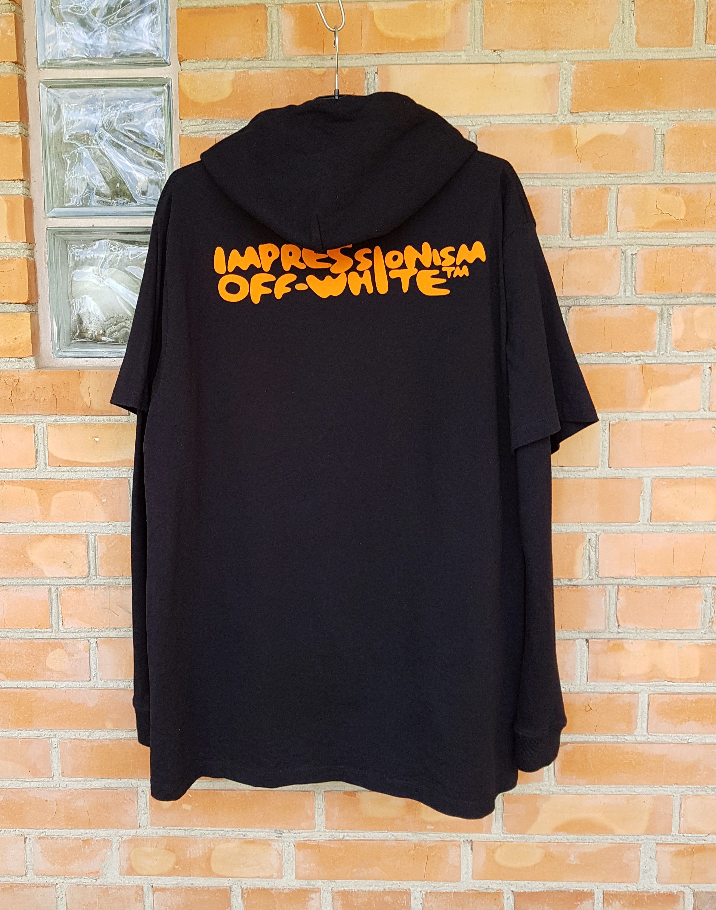 Off-White Off-White Bubble Font T Shirt Hoodie Impressionism Double Size US L / EU 52-54 / 3 - 3 Thumbnail