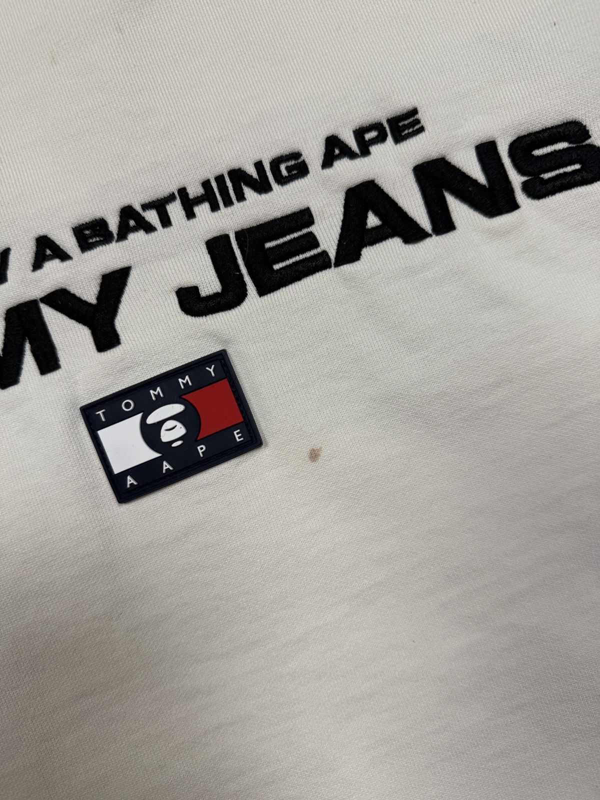 Aape × Tommy Hilfiger Tommy X Aape Collab Crazy Logo Sweatshirt Size US XL / EU 56 / 4 - 17 Thumbnail