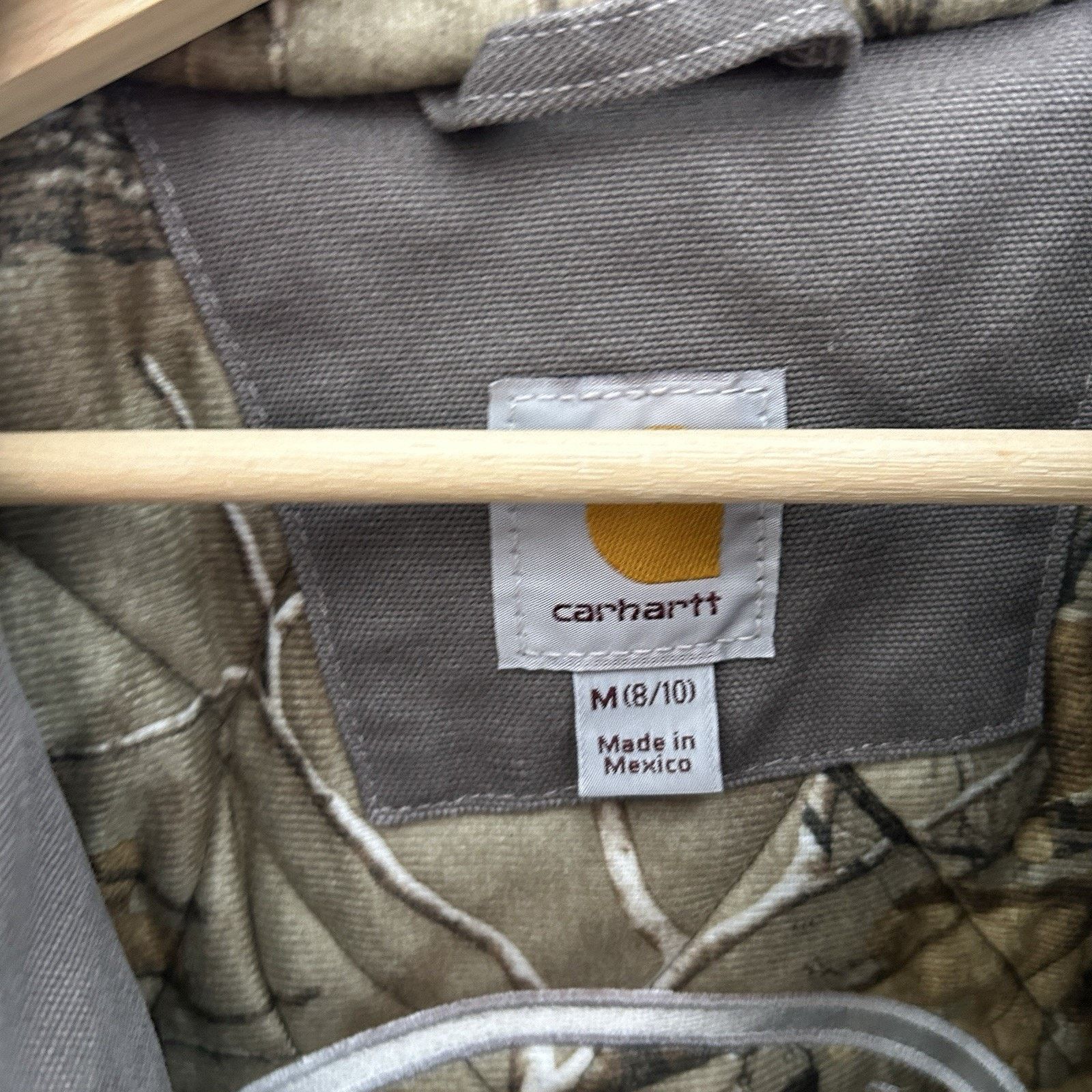 Carhartt Carhartt Realtree Camo Hooded Active Jacket “Taupe Grey” Size M / US 6-8 / IT 42-44 - 13 Thumbnail