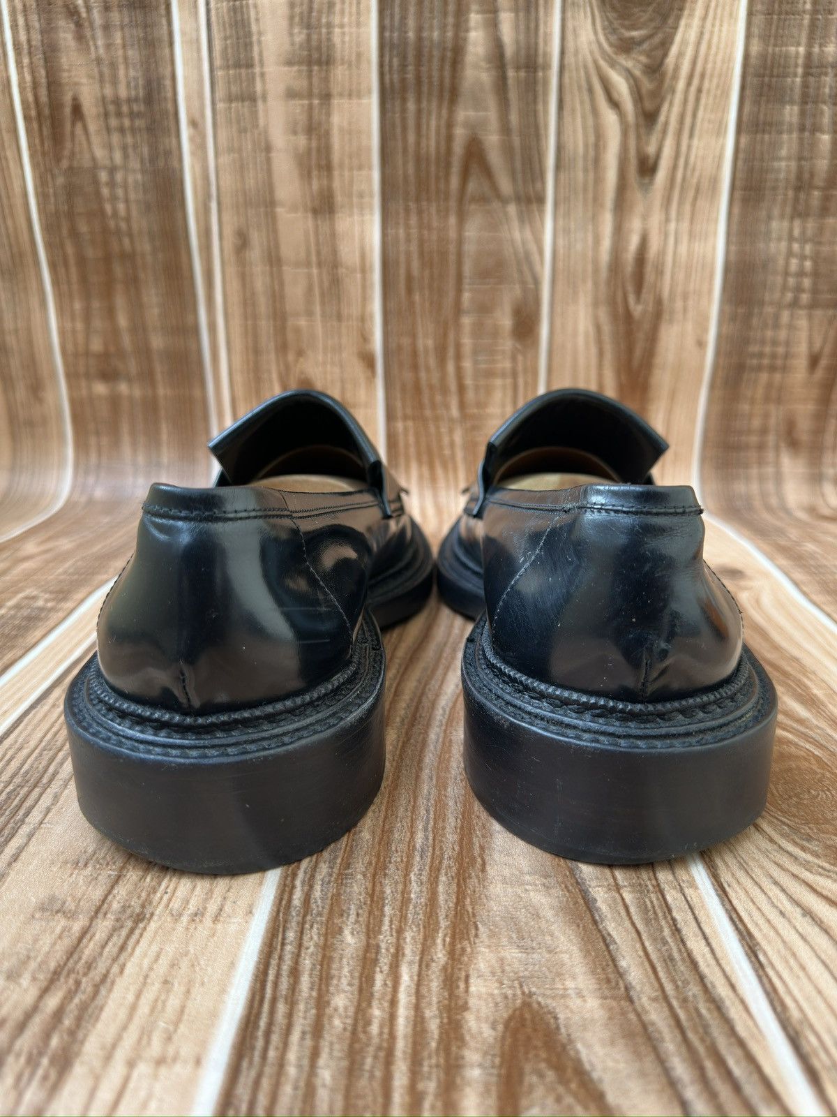 Jil Sander Jil Sander Black Derby Loafer Size US 7 / EU 40 - 8 Thumbnail