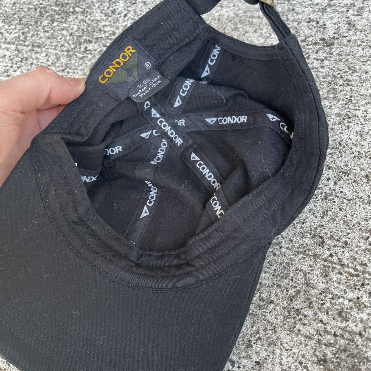Vintage Black Condor Military Hat Size ONE SIZE - 3 Thumbnail