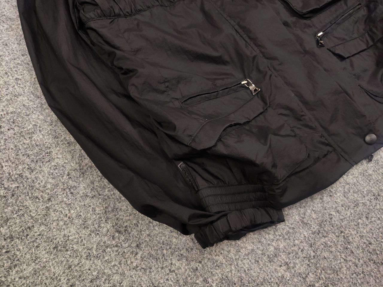 Prada Rare Prada AW07 Black Label Nylon Cargo Zip Pocket Jacket Size S / US 4 / IT 40 - 11 Thumbnail