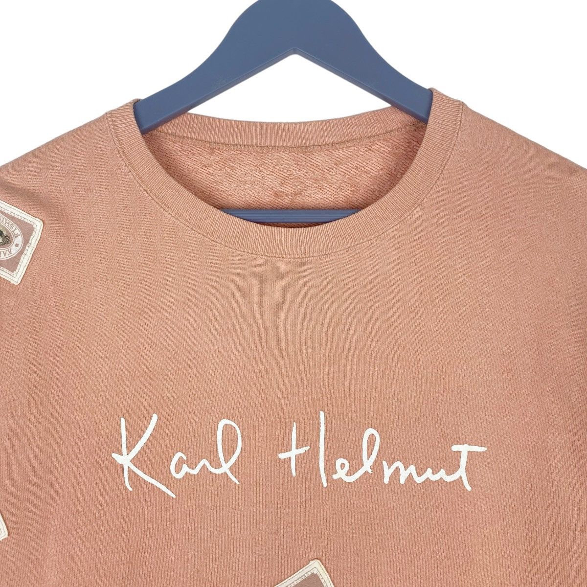 Karl Helmut Karl Helmut Sweatshirt Crewneck Pullover Jumper Size L / US 10 / IT 46 - 2 Thumbnail