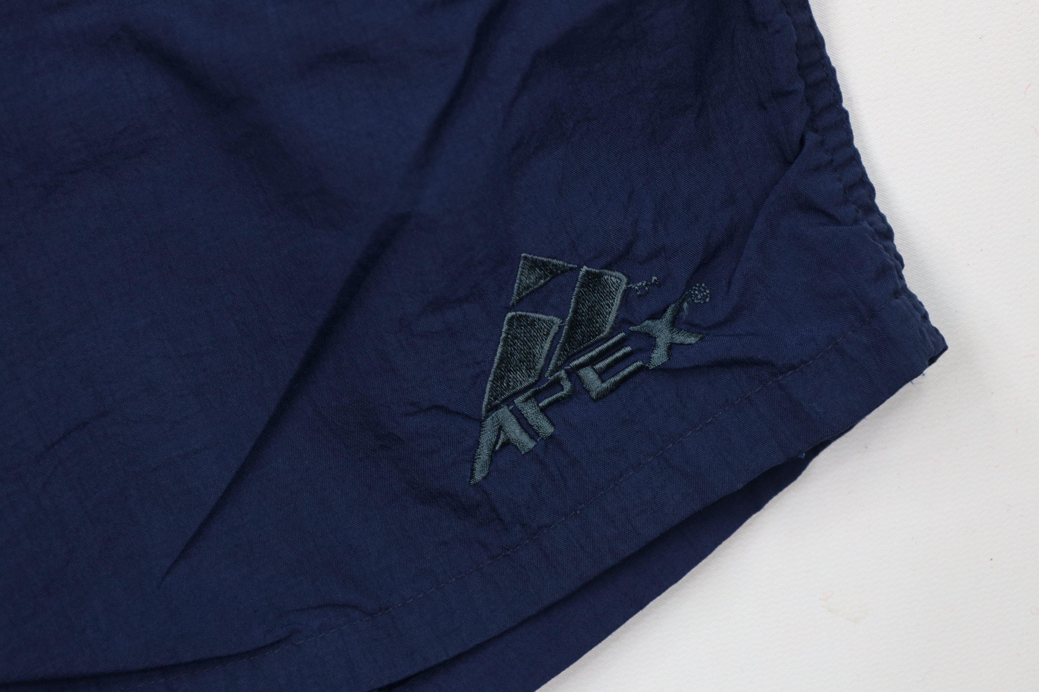 Vintage Vintage 90s Streetwear Running Jogging Soccer Shorts Blue Size US 34 / EU 50 - 5 Thumbnail