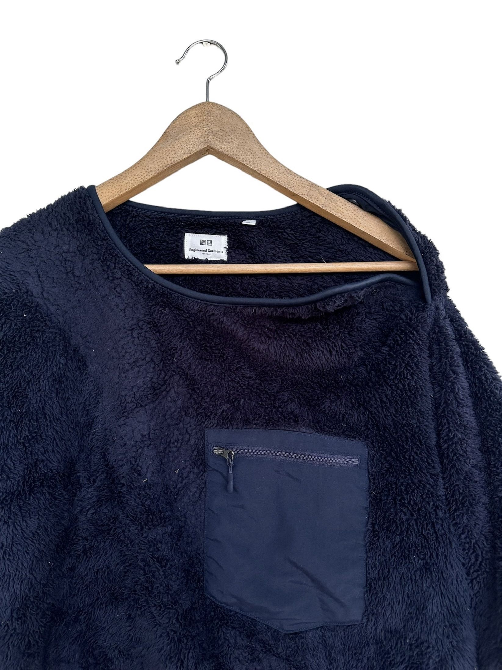 Uniqlo X Engineered Garments Fleece Sweater Sweaters Knitwear