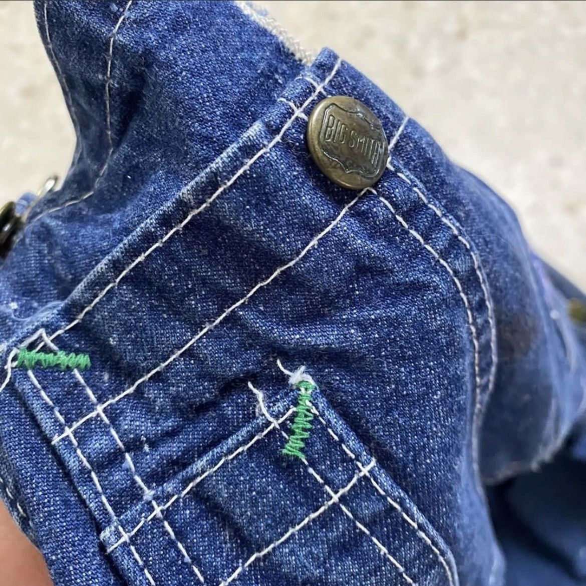 Vintage Vintage Big Smith Overall Size US 36 / EU 52 - 5 Thumbnail