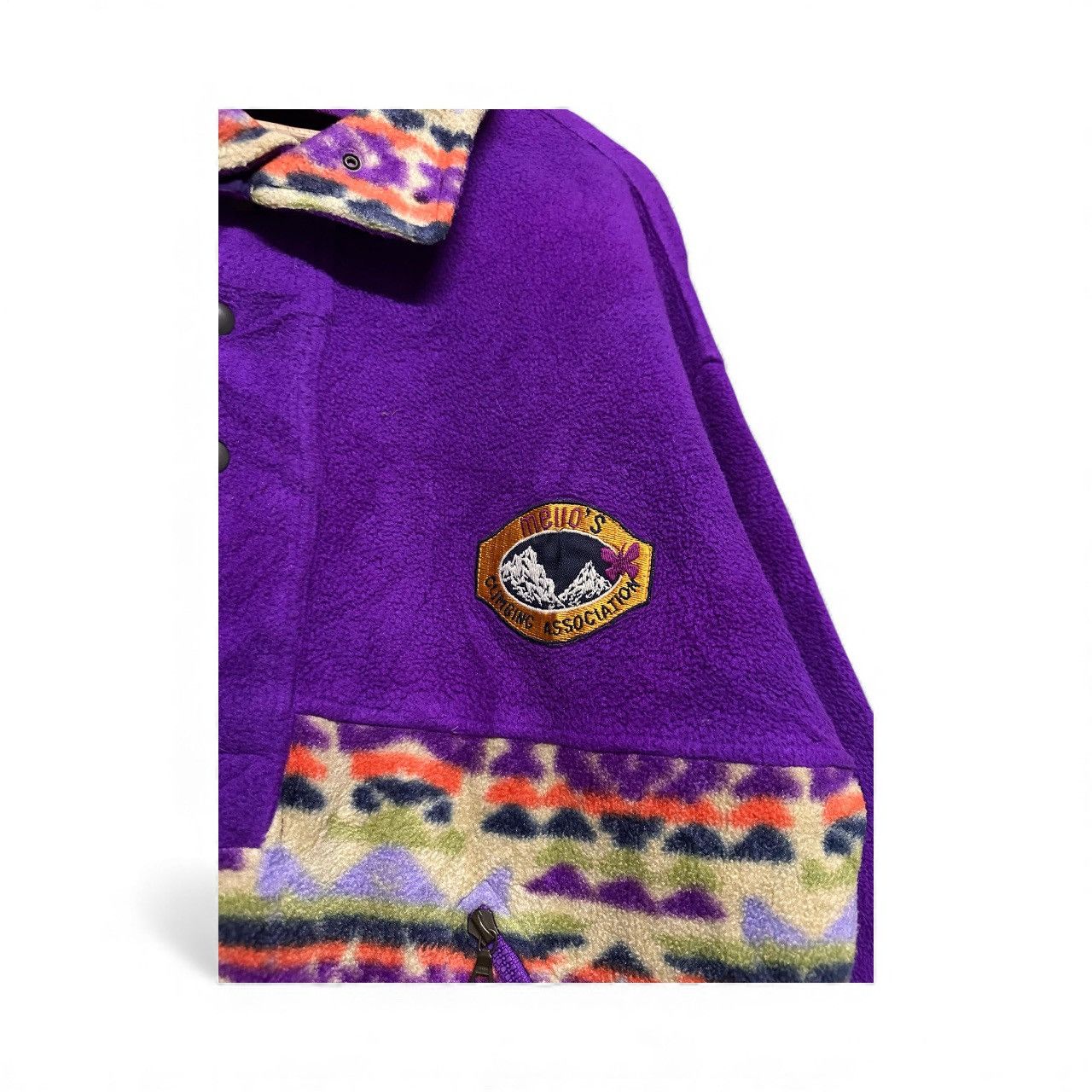 Vintage Vtg🔥Melo’s Polartec Fleece Pullover Aztec Navajo Jacket Size US L / EU 52-54 / 3 - 5 Thumbnail