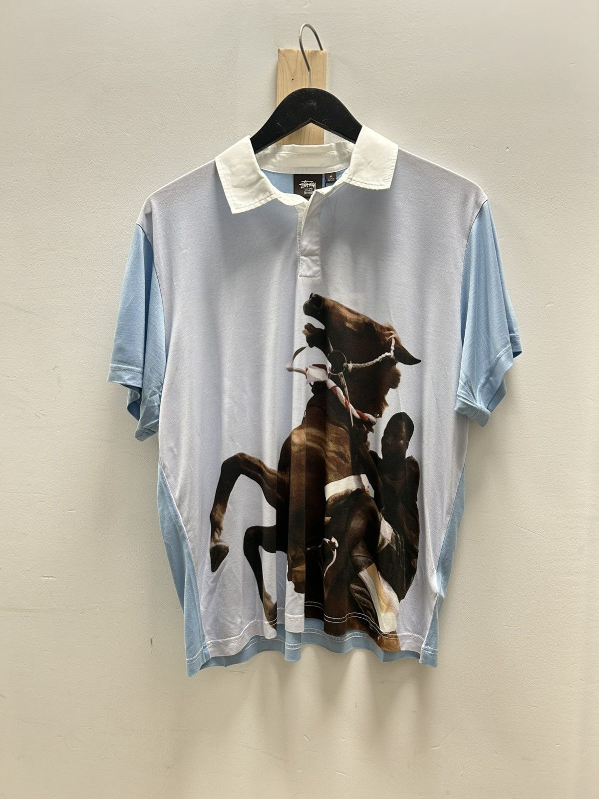 Wales Bonner Wales bonner x stussy horse polo | Grailed