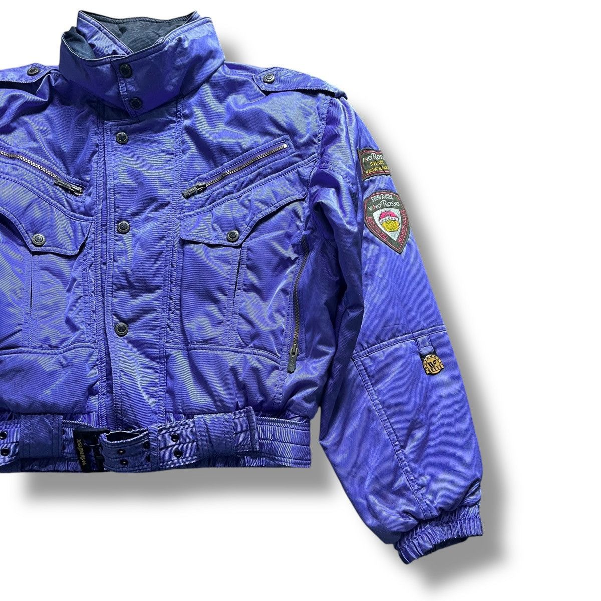 Japanese Brand VINTAGE VINO ROSSO SNOW RACER SKI JACKET Size US L / EU 52-54 / 3 - 4 Thumbnail