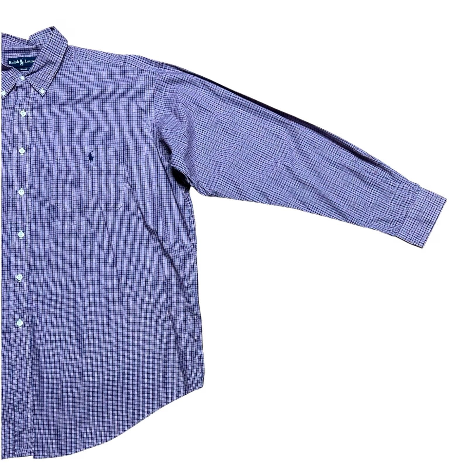 Ralph Lauren Ralph Lauren Blake Button-Down Shirt Men XL Blue & Red Plaid Long Sleeve Vintage Size US XL / EU 56 / 4 - 3 Thumbnail