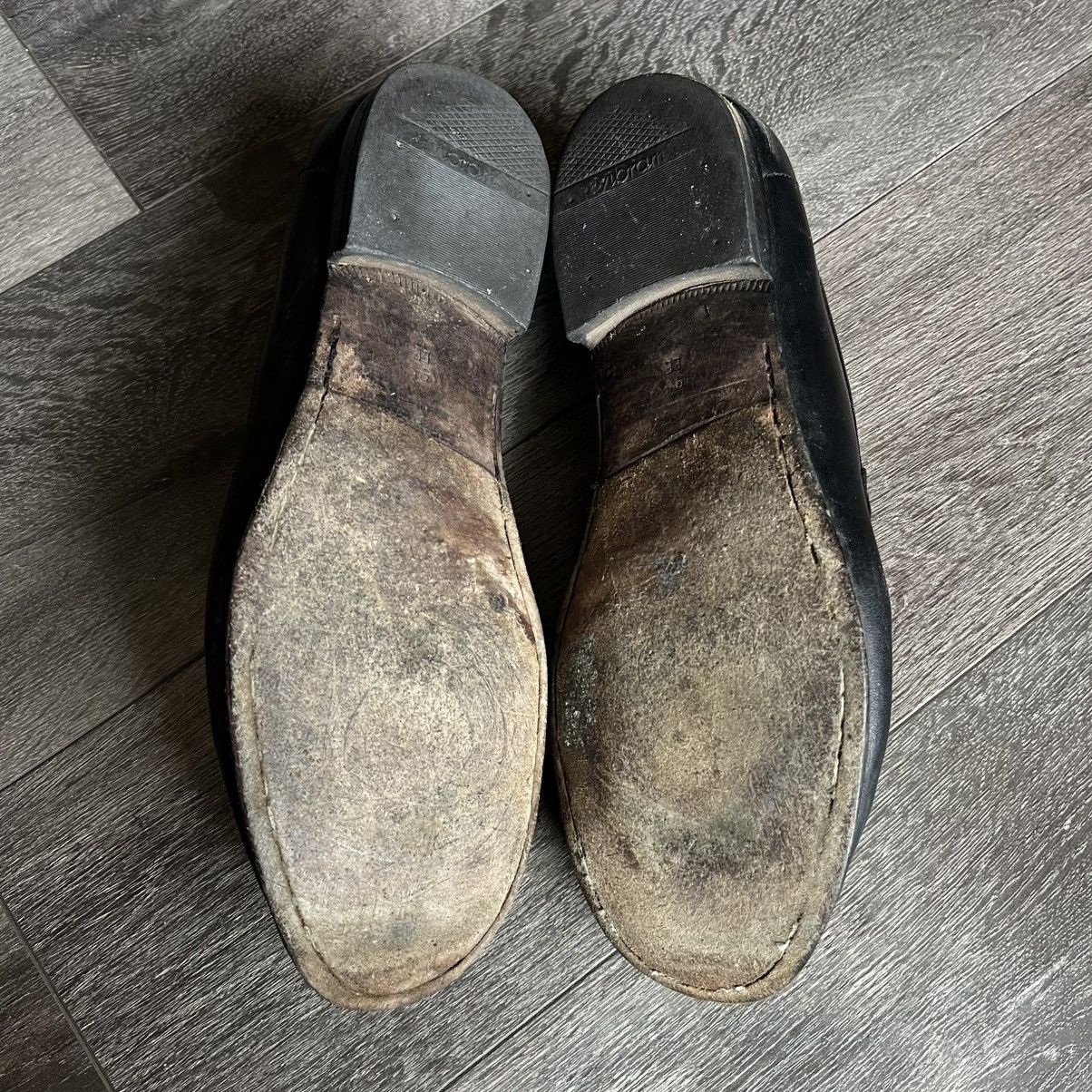 Salvatore Ferragamo Vintage Salvatore Ferragamo Buckle Leather Loafers Shoes Low Size US 9.5 / EU 42-43 - 6 Thumbnail