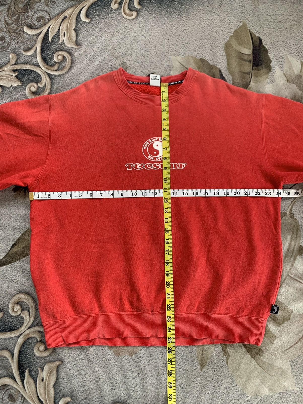 Vintage T&C SURF DESIGN HAWAII SWEATSHIRT Size US L / EU 52-54 / 3 - 12 Thumbnail