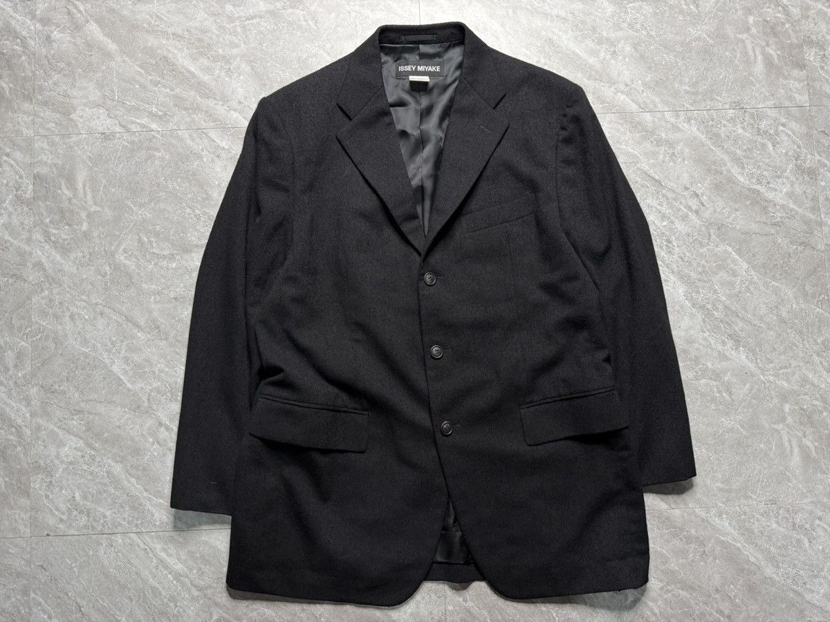 Issey Miyake Issey Miyake A/W07 3B Tweed Blazer Size US L / EU 52-54 / 3 - 1 Thumbnail